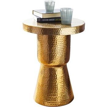 Brüxxi Odkládací stolek Tina, 59 cm, zlatá (SP1000674)