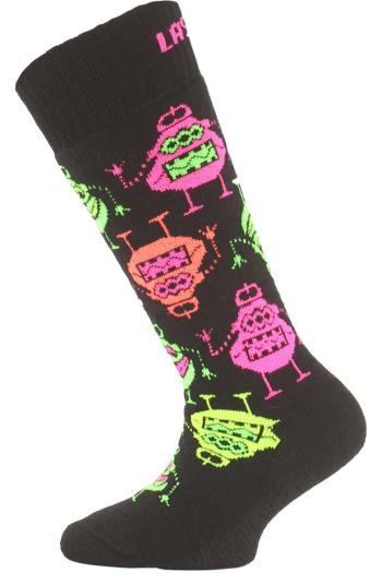Lasting SJE 946 černá dětské ponožky Velikost: (24-28) XXS ponožky