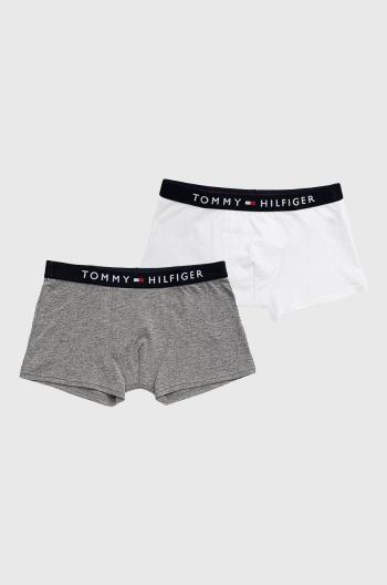 Dětské boxerky Tommy Hilfiger bílá barva