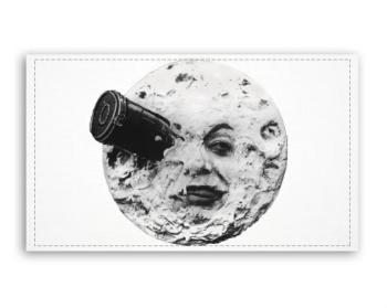 Fotoobraz 120x70 cm velký Cesta na měsíc