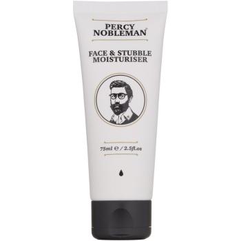 Percy Nobleman Face & Stubble Moisturizer hydratační krém na obličej a vousy 75 ml