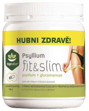 Topnatur Psyllium Fit&Slim 180 kapslí