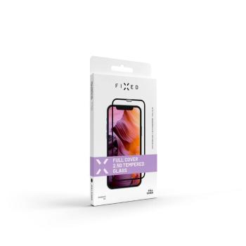 FIXED ochranné tvrzené sklo Full-Cover pro Infinix Hot 30, lepení přes celý displej, černé (FIXGFA-1166-BK)