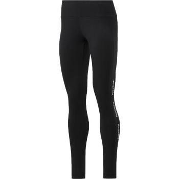 Reebok TE LINEAR LOGO CT LEGGING Dámské legíny, černá, velikost XS