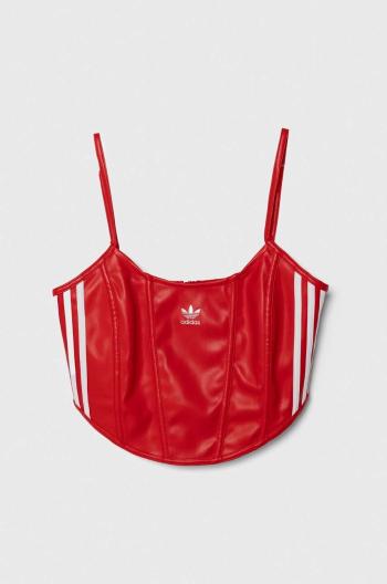 Top adidas Originals dámský, červená barva, IW8462