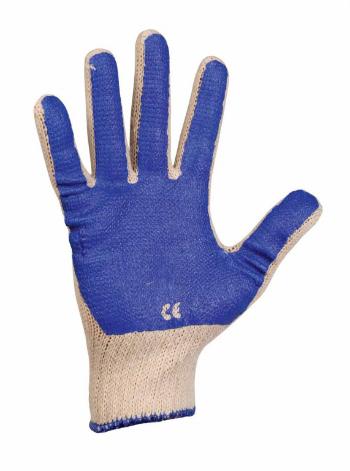 SCOTER rukavice potažené modré PVC 9