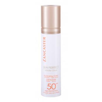 Lancaster Sun Perfect Illuminating Cream SPF50 50 ml opalovací přípravek na obličej pro ženy poškozená krabička