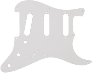 Fender Pickguard, Stratocaster S/S/S, 8-Hole Mount, White, 1-Ply