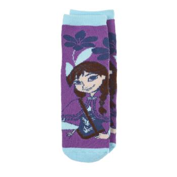 Dívčí termo ponožky DISNEY FROZEN ANNA fialové Velikost: 27-30
