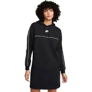 Nike NSW SWSH SS DRESS Dámské šaty, černá, velikost L