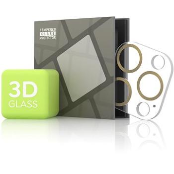 Tempered Glass Protector pro kameru iPhone 12 Pro Max, zlatá (TGR-AIP12PM-GD)