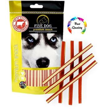 FINE DOG Sandwich strips HOVĚZÍ 80g (8595657301942)