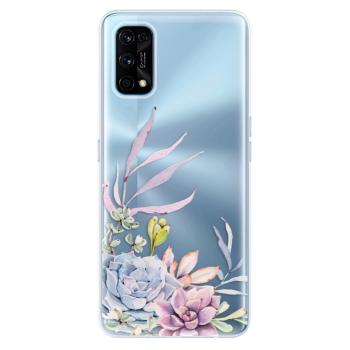 Odolné silikonové pouzdro iSaprio - Succulent 01 - Realme 7 Pro