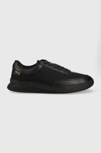 Sneakers boty Tommy Hilfiger ELEVATED CUPSOLE COR černá barva, FM0FM04310