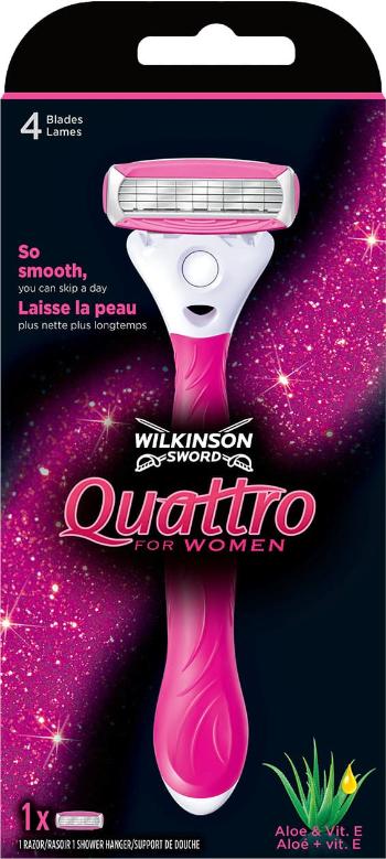 Wilkinson Quattro for Women - Holicí strojek + 1 náhradní hlavice
