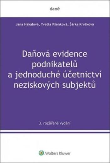 Daňová evidence podnikatelů - Jana Hakalová