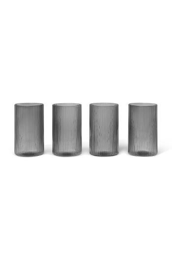 Sada skleniček ferm LIVING Ripple Verrines 140 ml 4-pack