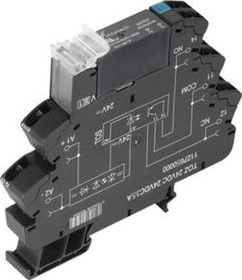 Polovodičové relé Weidmüller TOZ 24VDC 24VDC3,5A 1127650000, 3.5 A, 10 ks