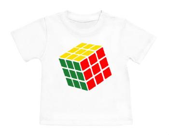 Tričko pro miminko Rubikova kostka