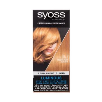 Syoss Permanent Coloration 50 ml barva na vlasy pro ženy 8-7 Honey Blond na barvené vlasy; na blond vlasy