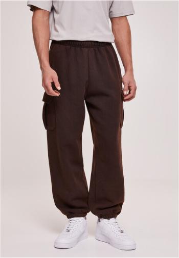 Urban Classics Acid Washed Cargo Sweatpants black - XL