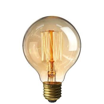 Trixline EDISON Retro Carbon Filament žárovka G80 E27 40W (8595159829364)