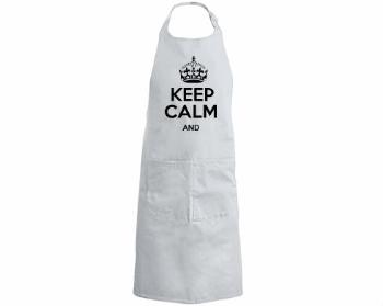 Kuchyňská zástěra Keep calm