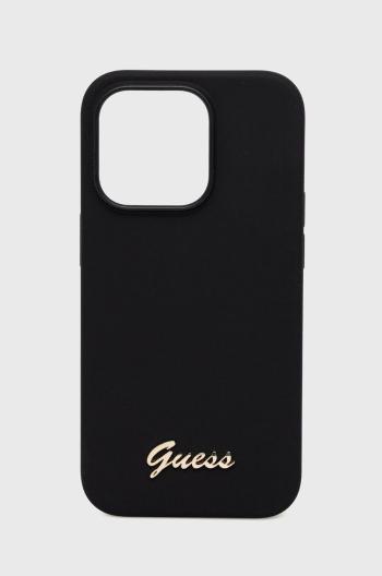 Obal na telefon Guess Iphone 14 Pro 6,1" černá barva