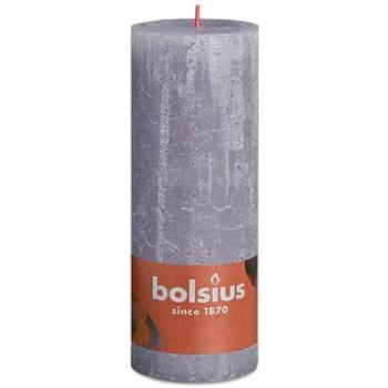 BOLSIUS rustikální sloupová matná levandule 190 × 68 mm (8717847143044)