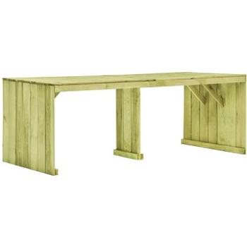  Zahradní stůl 220 x 101,5 x 80 cm impregnované borové dřevo (49035)