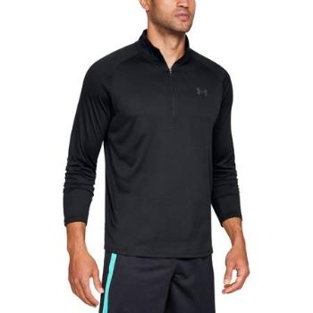 Under Armour Pánské triko Tech 2. 1/2 Zip, Šedá