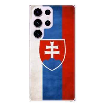 Odolné silikonové pouzdro iSaprio - Slovakia Flag - Samsung Galaxy S23 Ultra