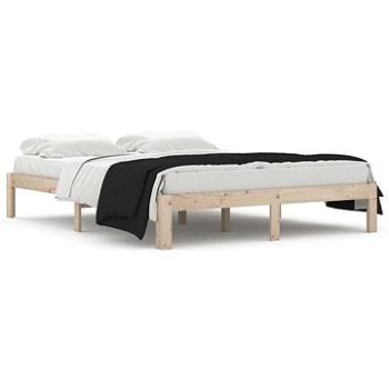 Rám postele masivní dřevo 150 × 200 cm King Size, 810370 (810370)