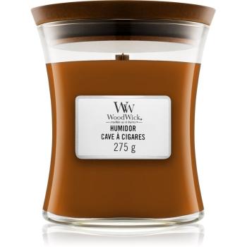 Woodwick Humidor vonná svíčka s dřevěným knotem 275 g