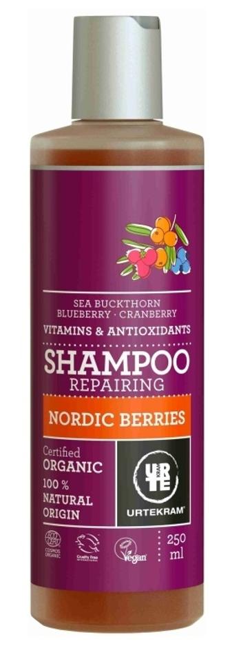 Urtekram Šampon Nordic Berries na poškozené vlasy BIO 250 ml