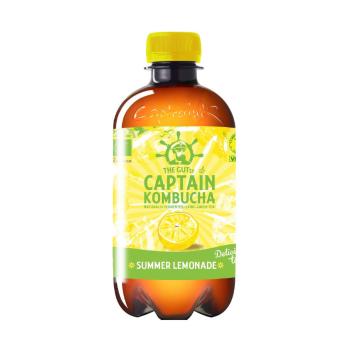 Captain kombucha lemonade letní edice 400 ml BIO   THE GUTSY