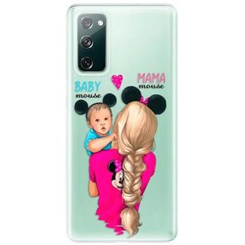 iSaprio Mama Mouse Blonde and Boy pro Samsung Galaxy S20 FE (mmbloboy-TPU3-S20FE)