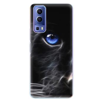 Odolné silikonové pouzdro iSaprio - Black Puma - Vivo Y72 5G