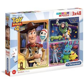 Clementoni Puzzle Toy Story 4, 3x48 dílků (8005125252428)