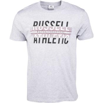 Russell Athletic LARGE TRACKS Pánské tričko, šedá, velikost XL