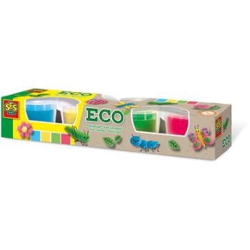 SES Creativ e® modelína ECO, 4 barvy