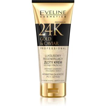 Eveline Cosmetics 24k Gold & Caviar krém na ruce a nehty 100 ml