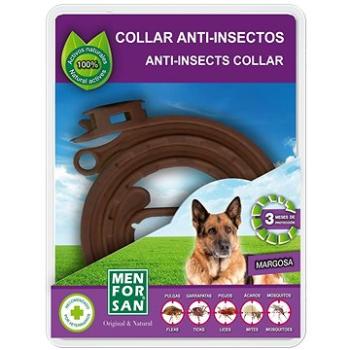 Menforsan Přírodní antiparazitní obojek pro psy odpuzující klíšťata a blechy 57 cm (8414580024615)