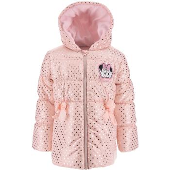 Dívčí zimní bunda DISNEY MINNIE světle růžová Velikost: 98