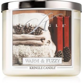 Kringle Candle Warm & Fuzzy vonná svíčka 411 g