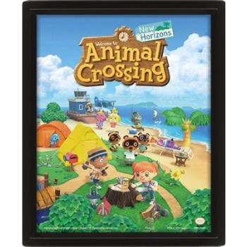 3D Obraz Animal Crossing