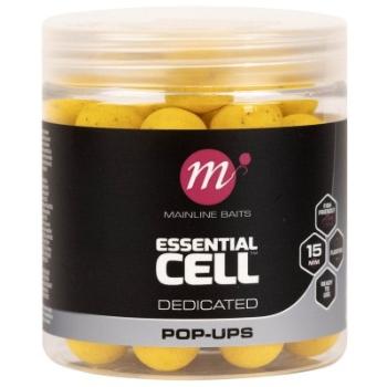 Mainline plovoucí boilie pop-ups essential cell 15 mm 250 ml