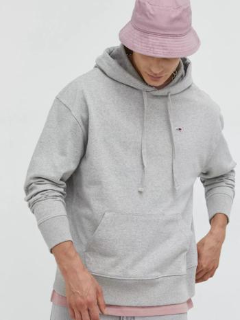 Tommy Jeans pánská šedá mikina - XL (PJ4)