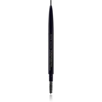 Kevyn Aucoin The Precision Brow Pencil tužka na obočí s kartáčkem odstín Dark Brunette 0,1 g