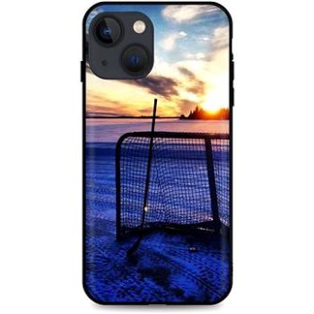 TopQ iPhone 13 silikon Hockey Sunset 64902 (Sun-64902)